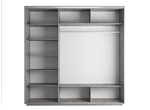 Шкаф-купе Экспресс 3-х дверный Крафт Табачный или Бетон (дсп/дсп/дсп)
