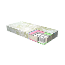 Матрас Натура Тайга плюс разносторонний