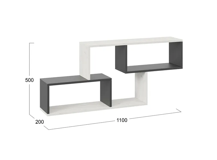 Полка настенная тип 4